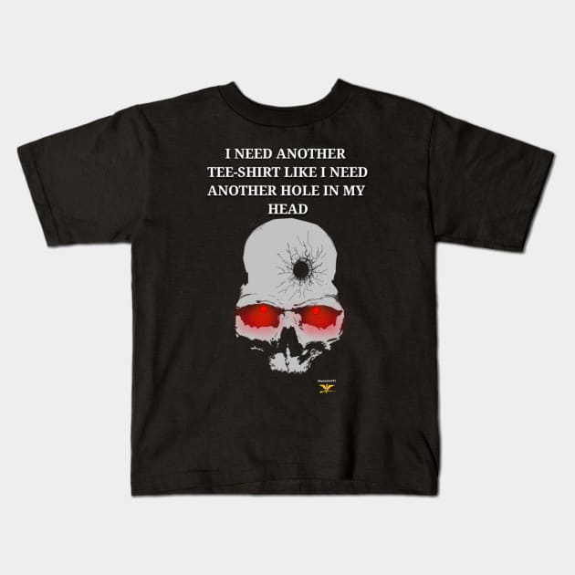 Skull Kids T-Shirt by disposable762